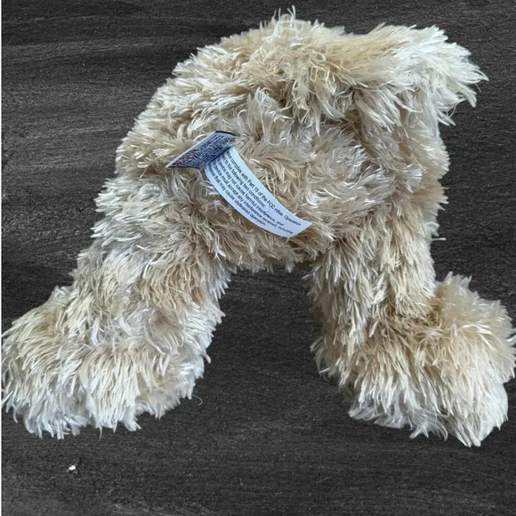Gund Puppy Dog Plush Fluffy Stuffed Animal Toy Beige 14 " - Picture 7 of 14